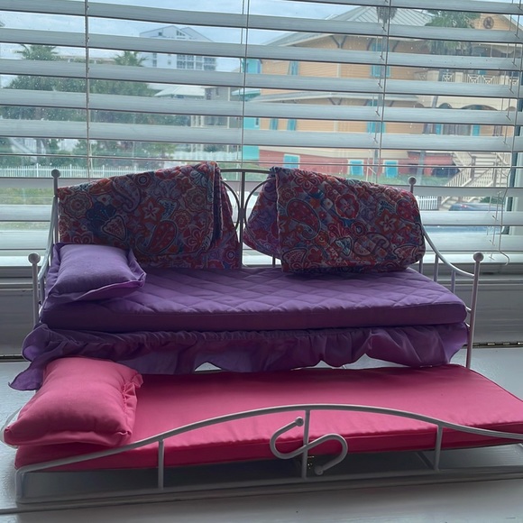 Trundlebed 18” doll American girl - Picture 2 of 12